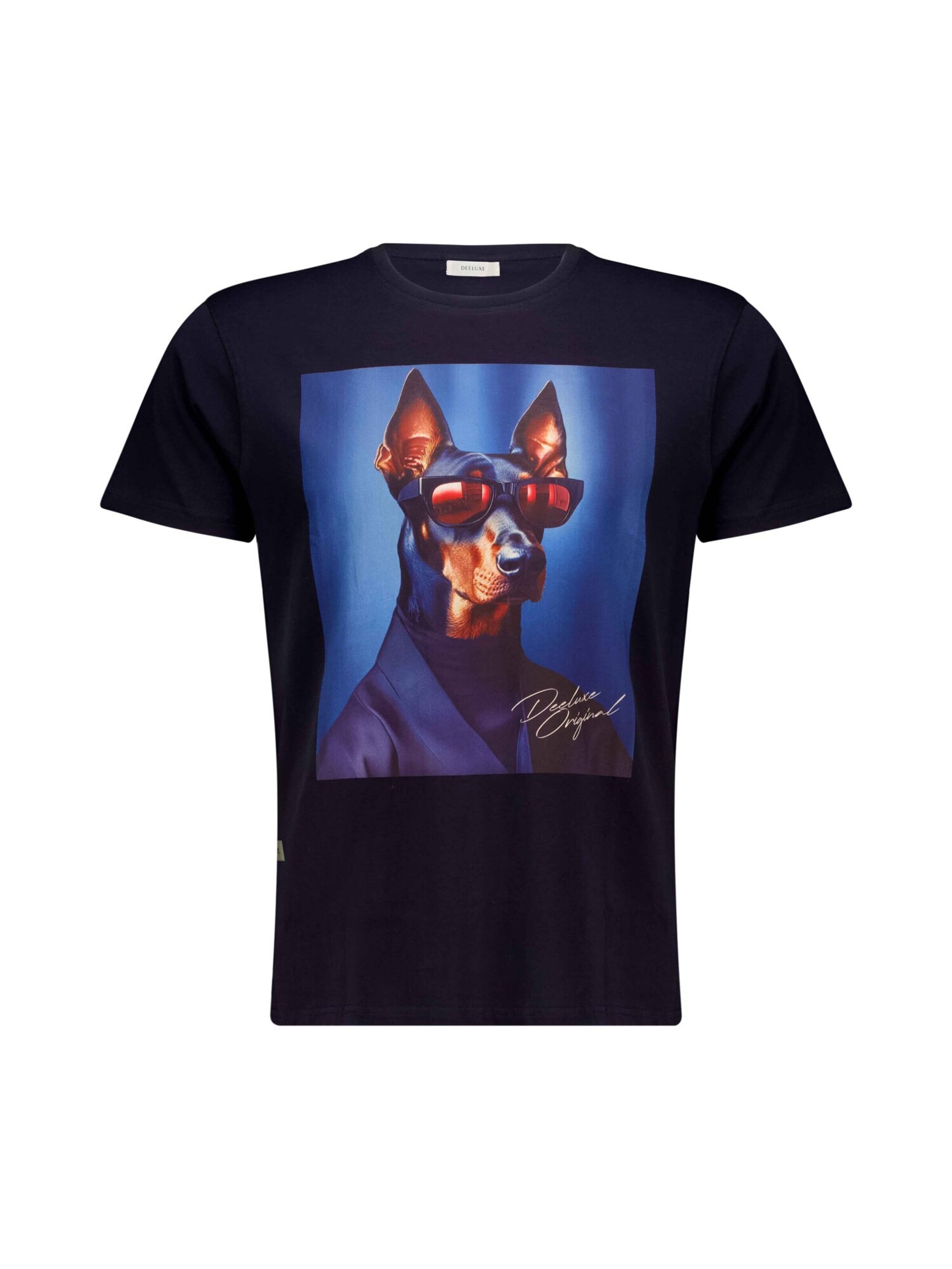 T-Shirt 'MONBO' Deeluxe en noir : devant