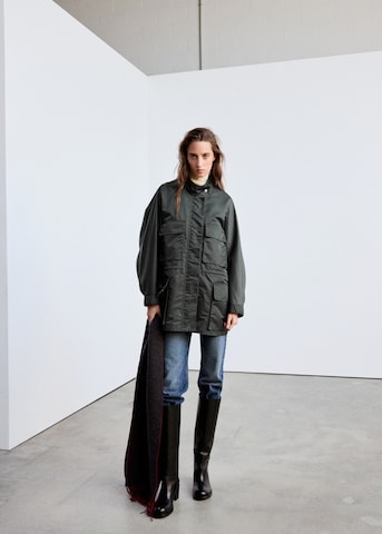 Parka di mezza stagione 'ESPIDI' di MANGO in grigio