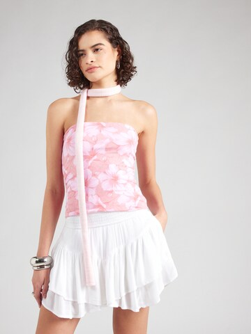 HOLLISTER Top – pink: přední strana