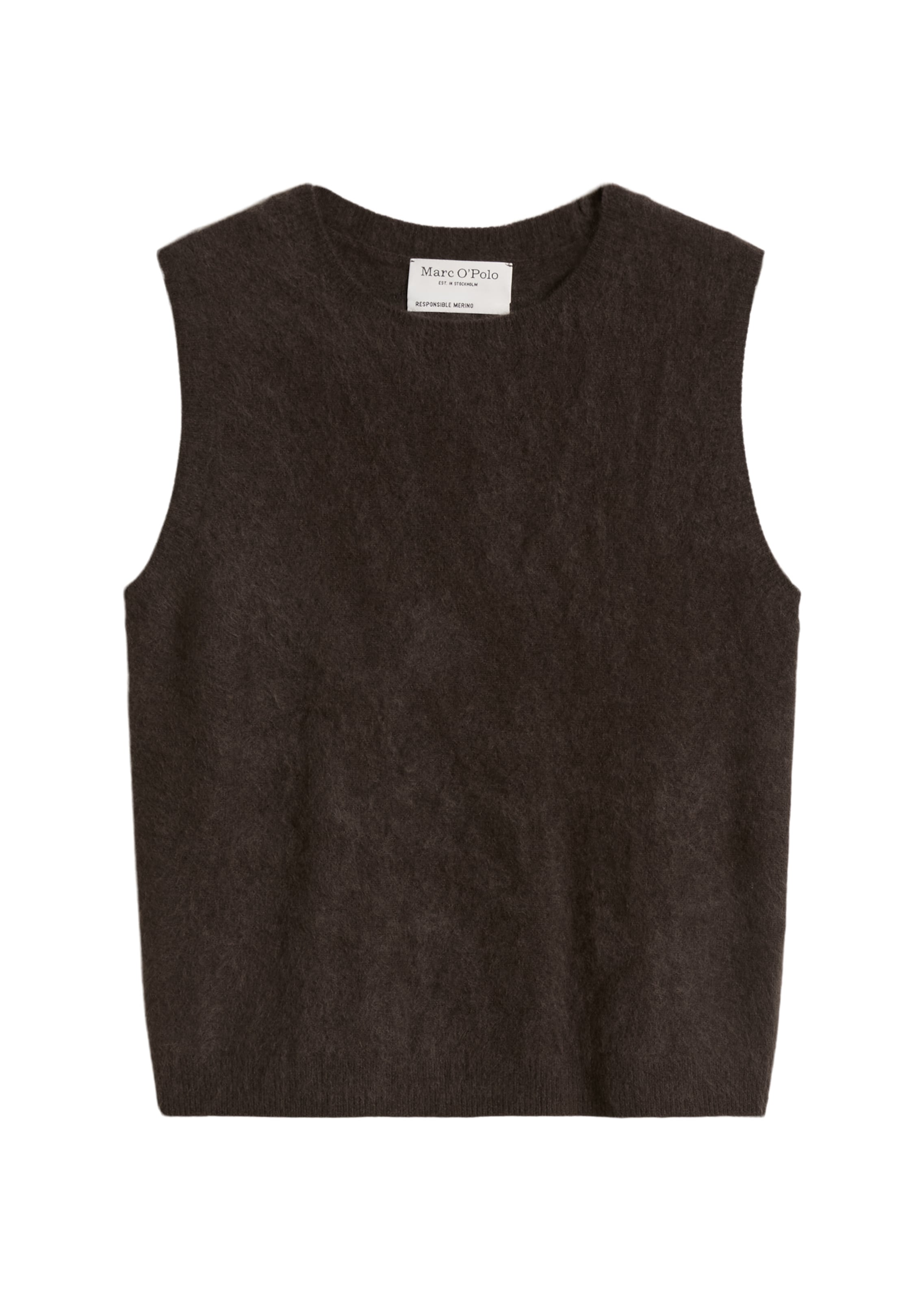 Pull-over Marc O'Polo en marron : devant