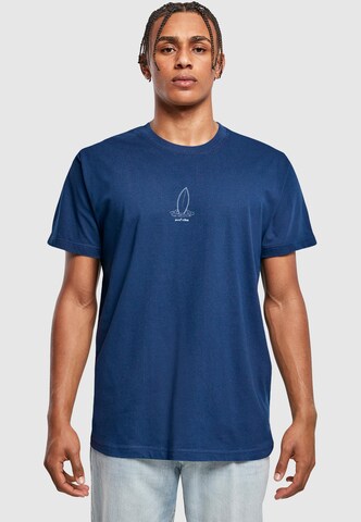 Merchcode Shirt 'Summer - Surf Vibes' in Blue: front
