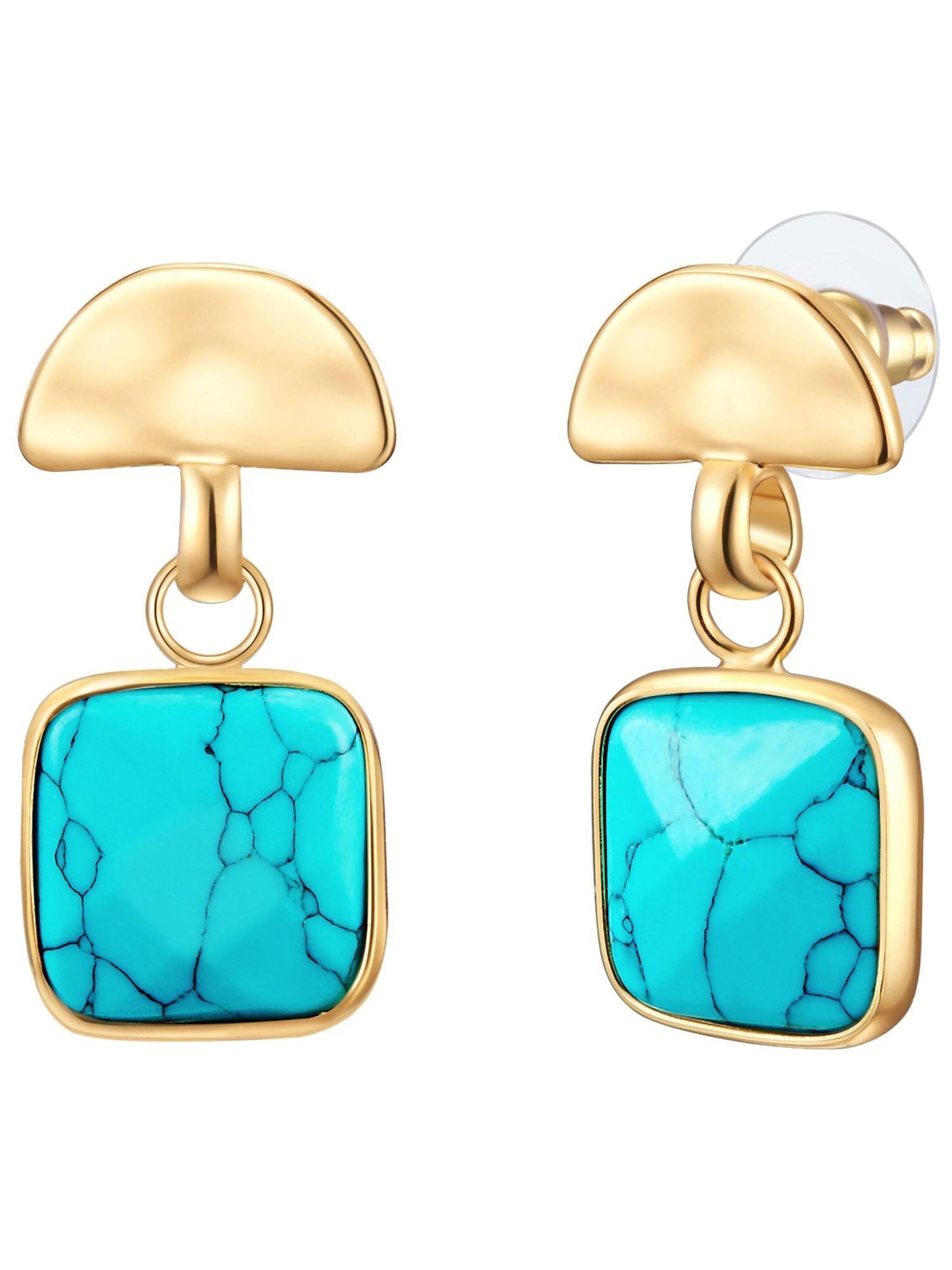 Yokoamii - Pendientes en oro: frente