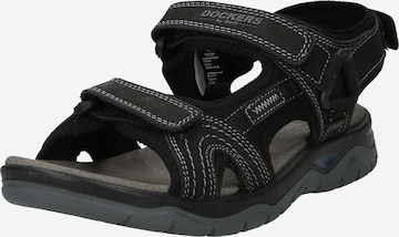Dockers by Gerli Trekking sandal in Black: front
