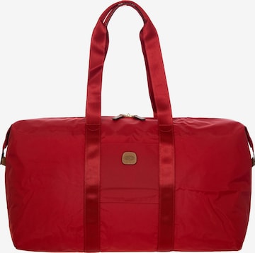 Borsa da viaggio di Bric's in rosso: frontale