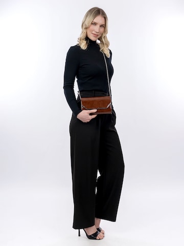 Tamaris Clutch 'Amalia' i brun