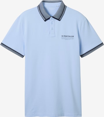 TOM TAILOR Poloshirt in Blau: predná strana