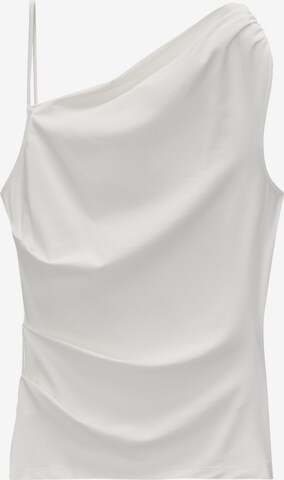 Top di Pull&Bear in bianco: frontale