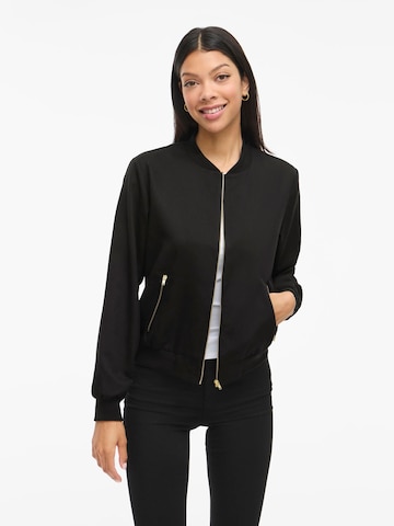VILA Between-season jacket 'VIBUBBLE' in Black: front