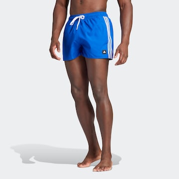 ADIDAS SPORTSWEAR Athletic Swim Trunks in Blue: front