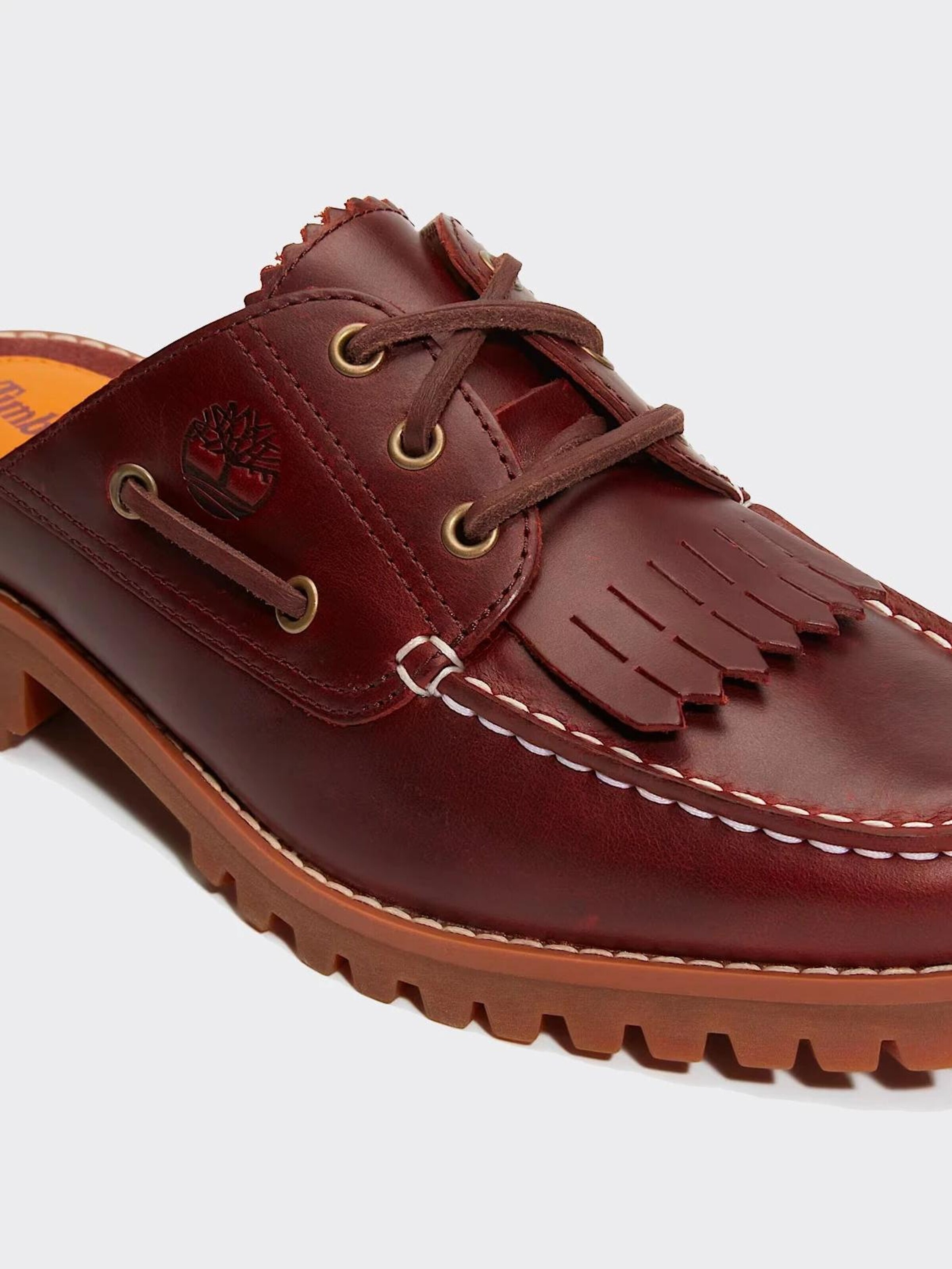 Timberland Authentic 3-Eye Boat 'Burgundy' — foto 4