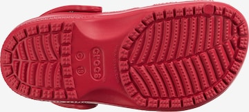 Chaussures ouvertes Crocs en rouge