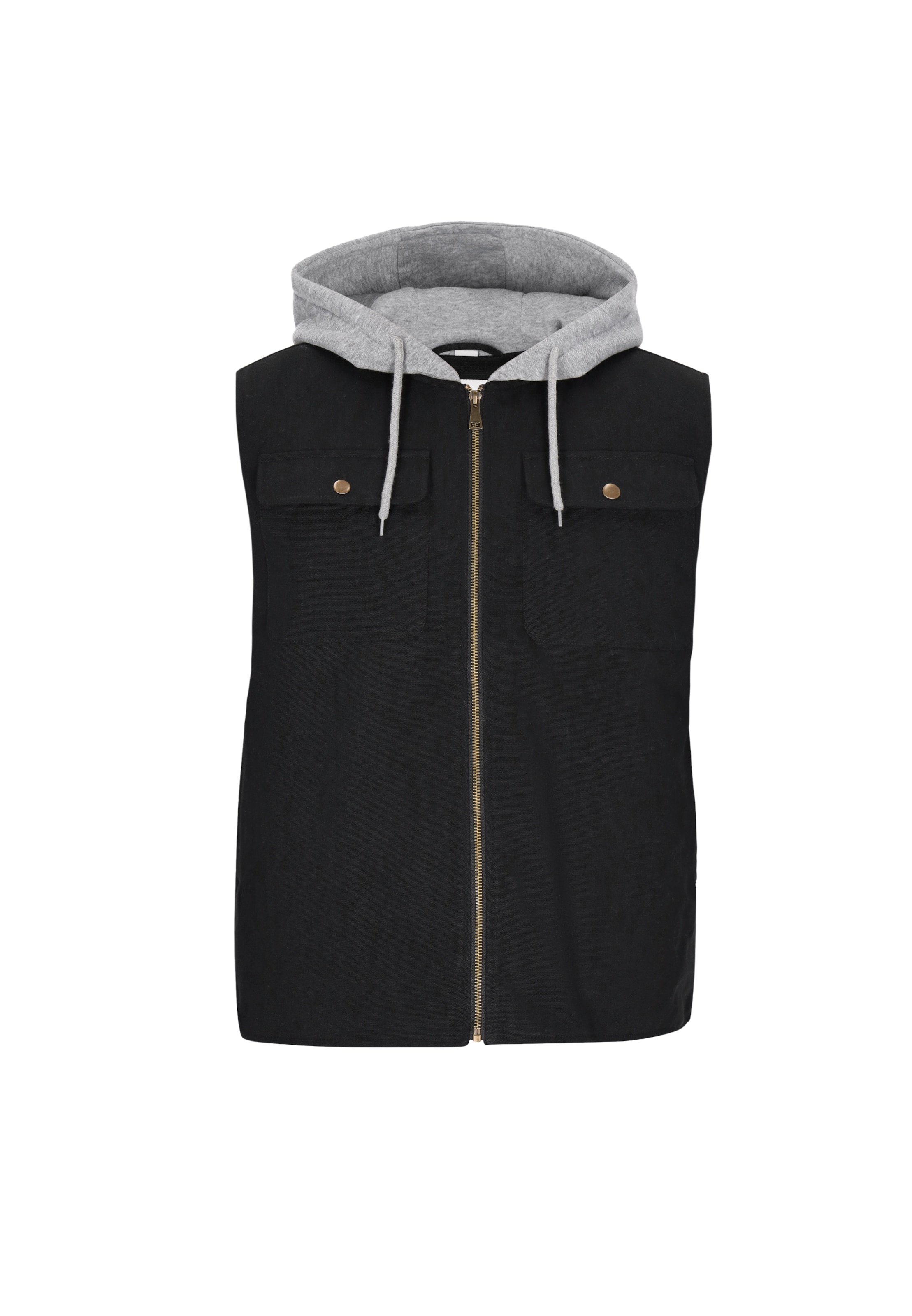 MO Vest in Black: front