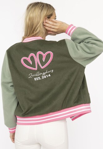 Veste de sport Zwillingsherz en vert