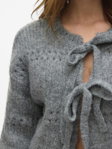 VERO MODA Knit cardigan in Grey