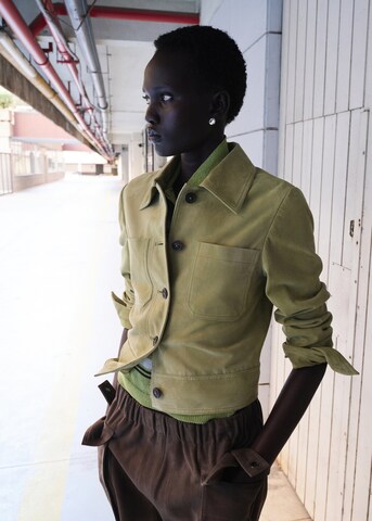 MANGO Between-Season Jacket 'Avignon' in Green: front