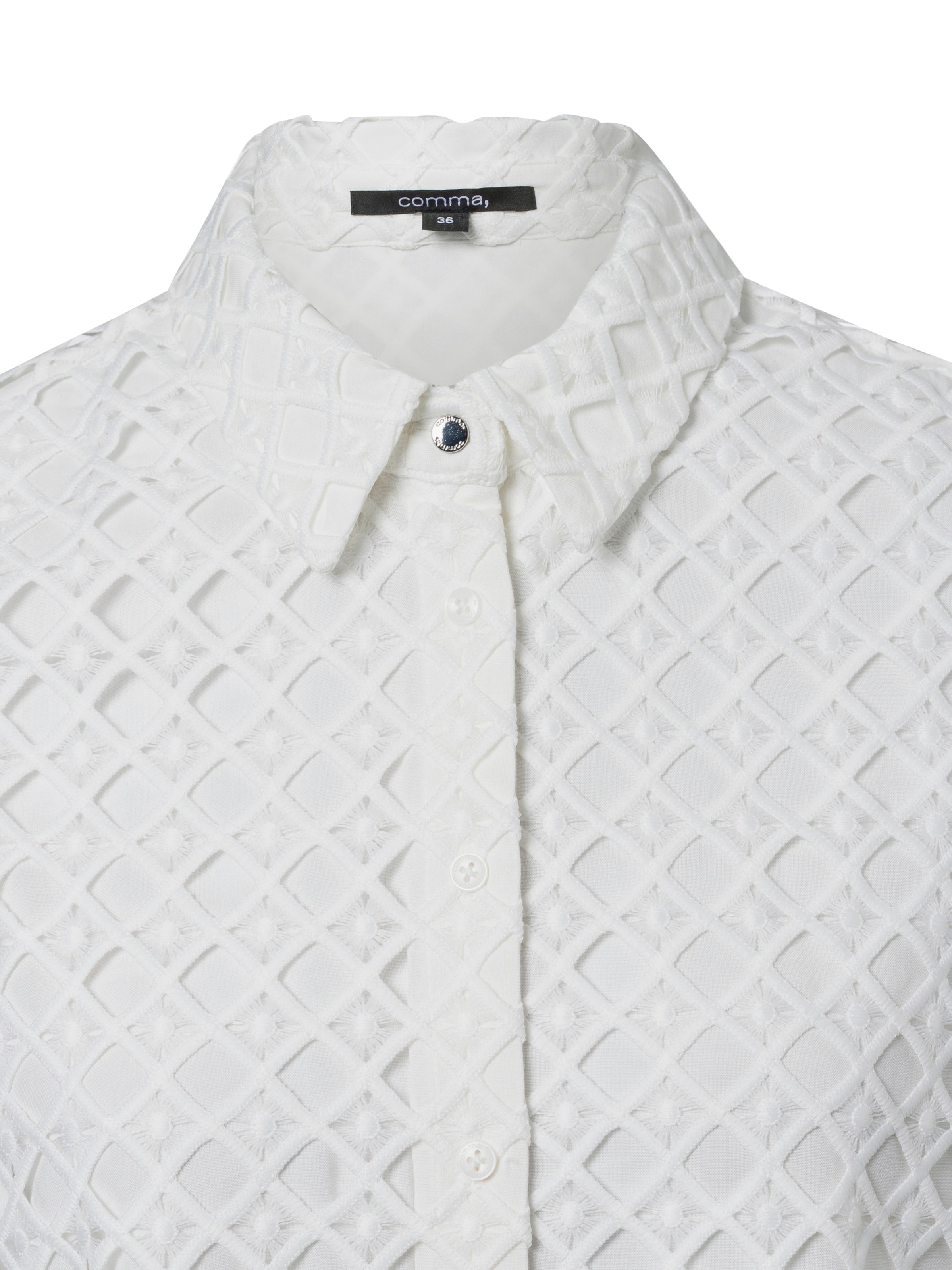 COMMA Bluse in Weiß