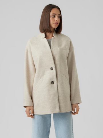 VERO MODA Between-Seasons Coat in Beige: front