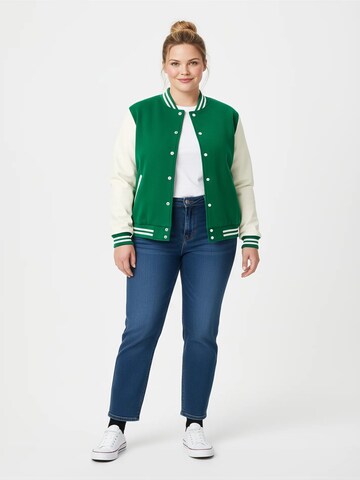 Shape Of You Between-season jacket in Green: front