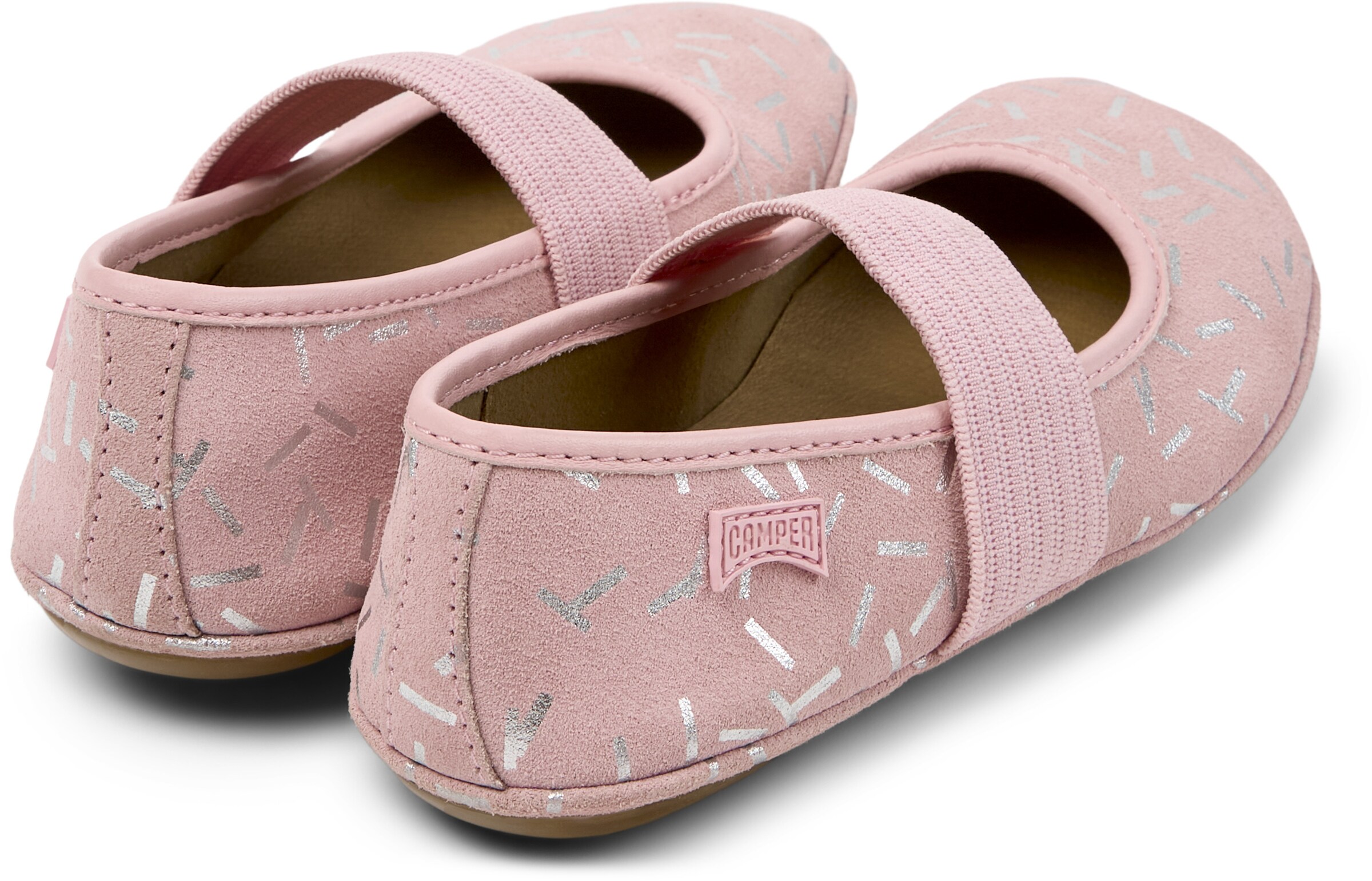 CAMPER Ballerina's 'Right' in Roze