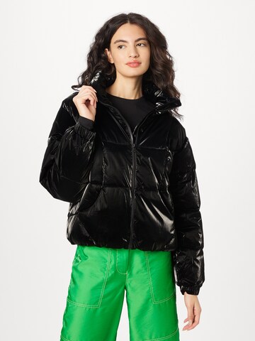 Veste d’hiver Misspap en noir : devant
