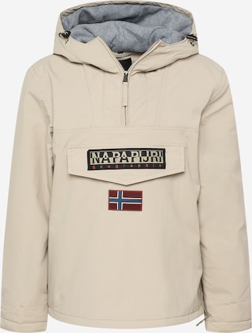 Veste mi-saison 'Rainforest' NAPAPIJRI en beige : devant