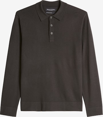 Marc O'Polo Shirt in Bruin: voorkant