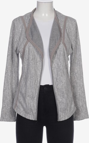 Cream Blazer in L in Grey: front