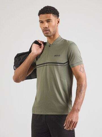 BOSS Funkcionális felső - bézs: elől