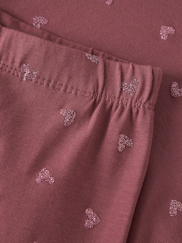 NAME IT Skinny Legíny 'NMFVIVIAN' – fialová