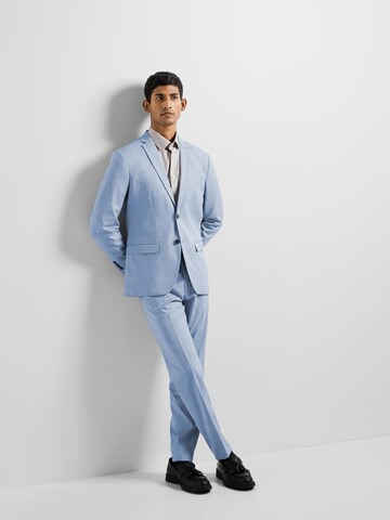 SELECTED HOMME Slim fit Colbert 'SLHCEDRIC' in Blauw