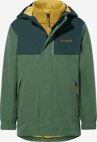 VAUDE Outdoor jacket 'Caprea' in Green: front