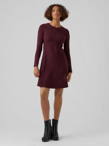 VERO MODA Knit dress in Red