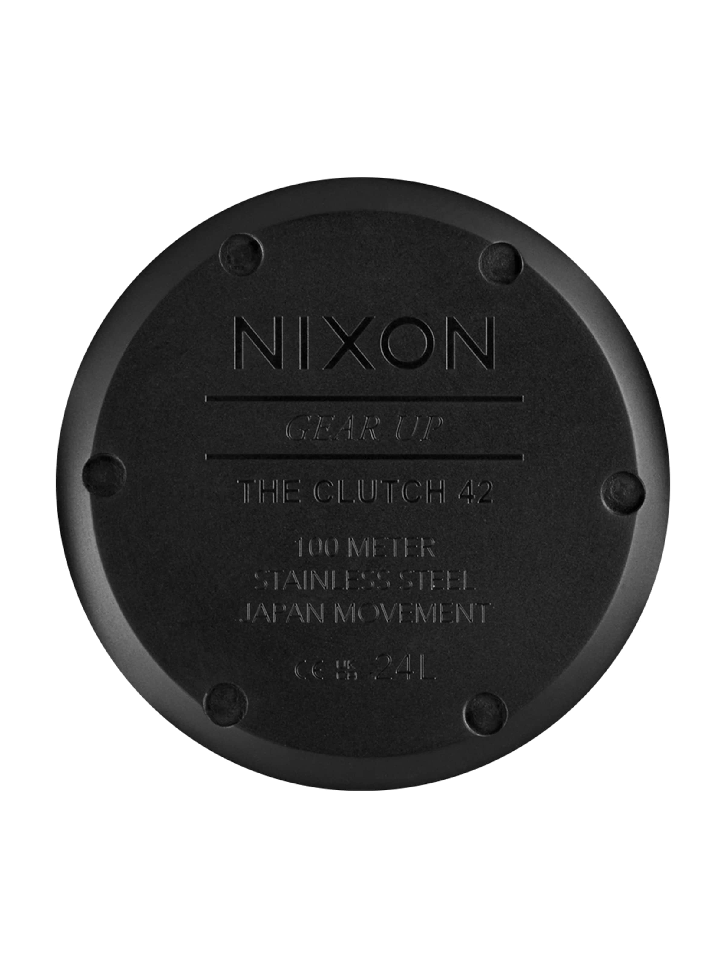 Nixon Analog Watch 'Clutch 42' in Black