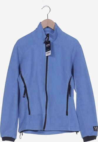 Haglöfs Sweatshirt & Zip-Up Hoodie in S in Blue: front