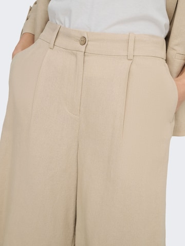 Loosefit Pantaloni 'ONLGOA' di ONLY in beige