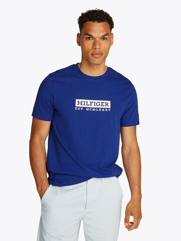 TOMMY HILFIGER - Camiseta en azul: frente