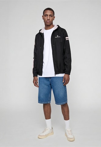Sergio Tacchini Sportovní bunda 'Riccia' – černá