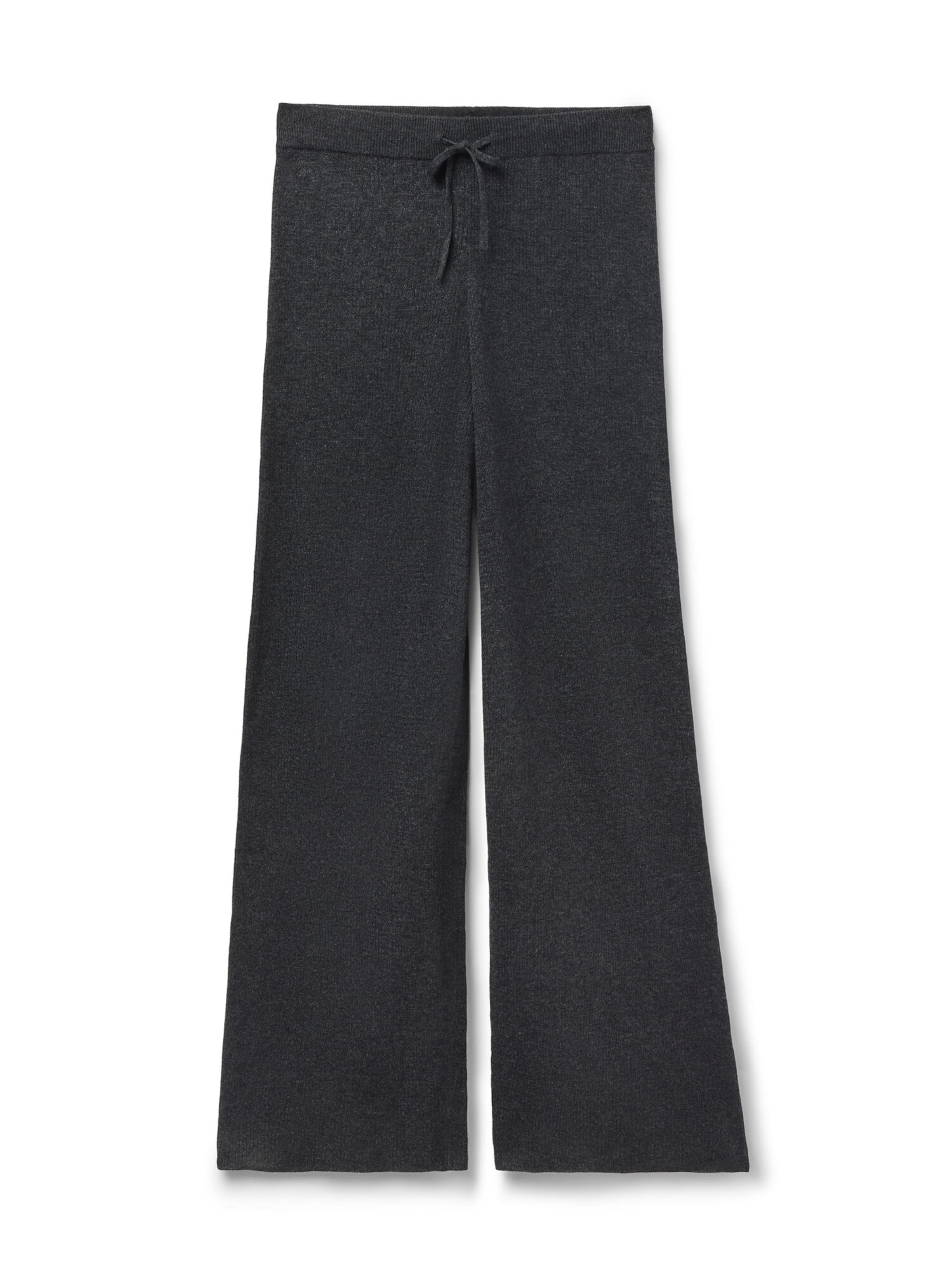 Tezenis Wide Leg Hose in Grau: Vorderseite
