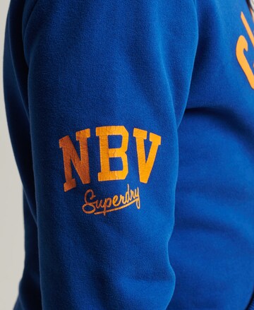 Superdry Sweatshirt 'Vintage Athletic' in Blau