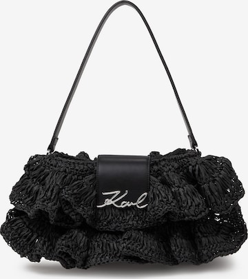Karl LagerfeldTorba za na rame - crna boja: prednji dio