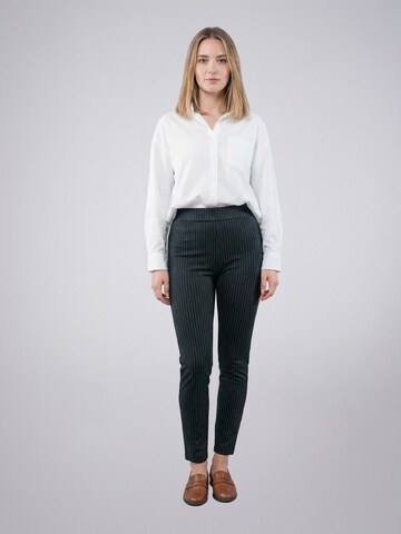 PANTONECLO Regular Trousers 'Leafletic Women’s Trousers' in Black