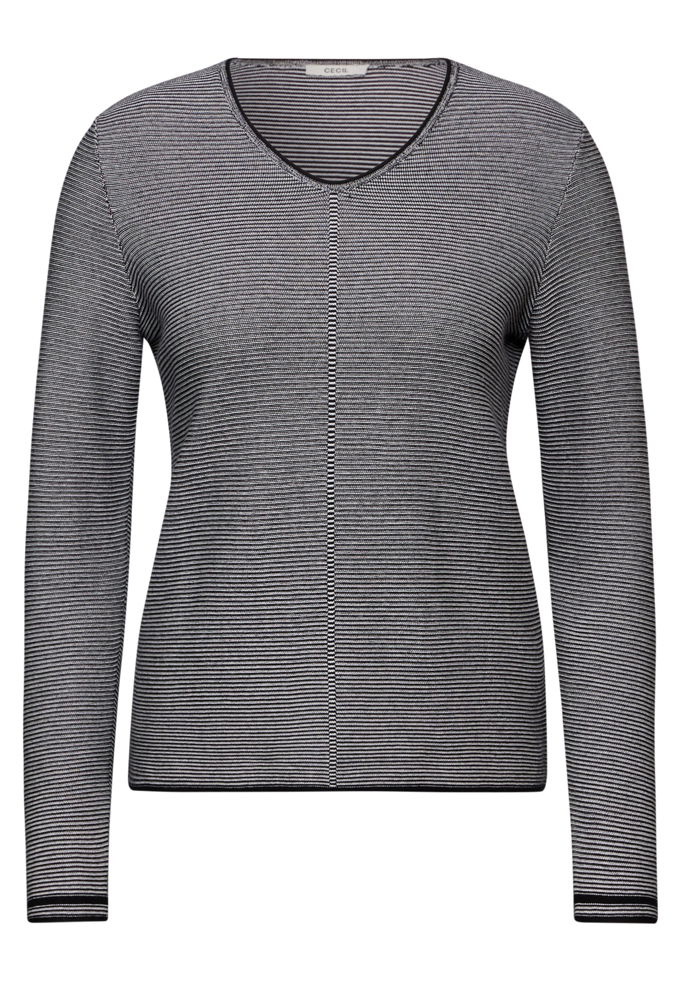 CECIL Sweater in Black: front