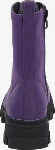 Palado Lace-Up Boots 'Lefkada 2' in Purple