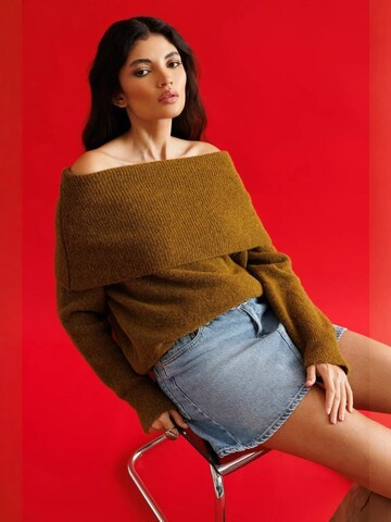 Pullover 'Pullover' di MixRay in verde: frontale