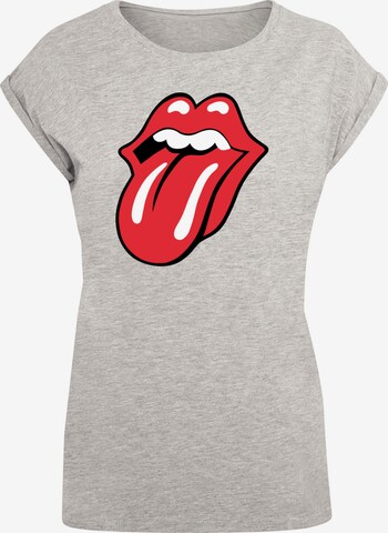 T-shirt 'The Rolling Stones ' F4NT4STIC en gris : devant