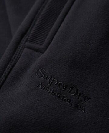 Superdry Tapered Broek 'Essential' in Zwart