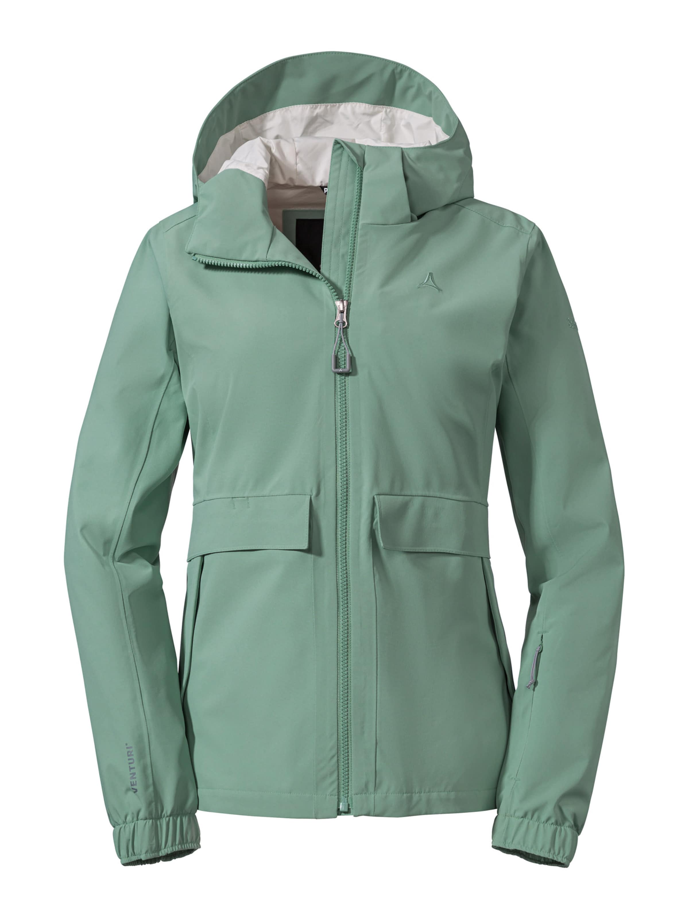 Schöffel Outdoorjacke 'Lausanne' in mint, Produktansicht