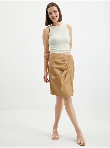 Orsay Skirt in Brown