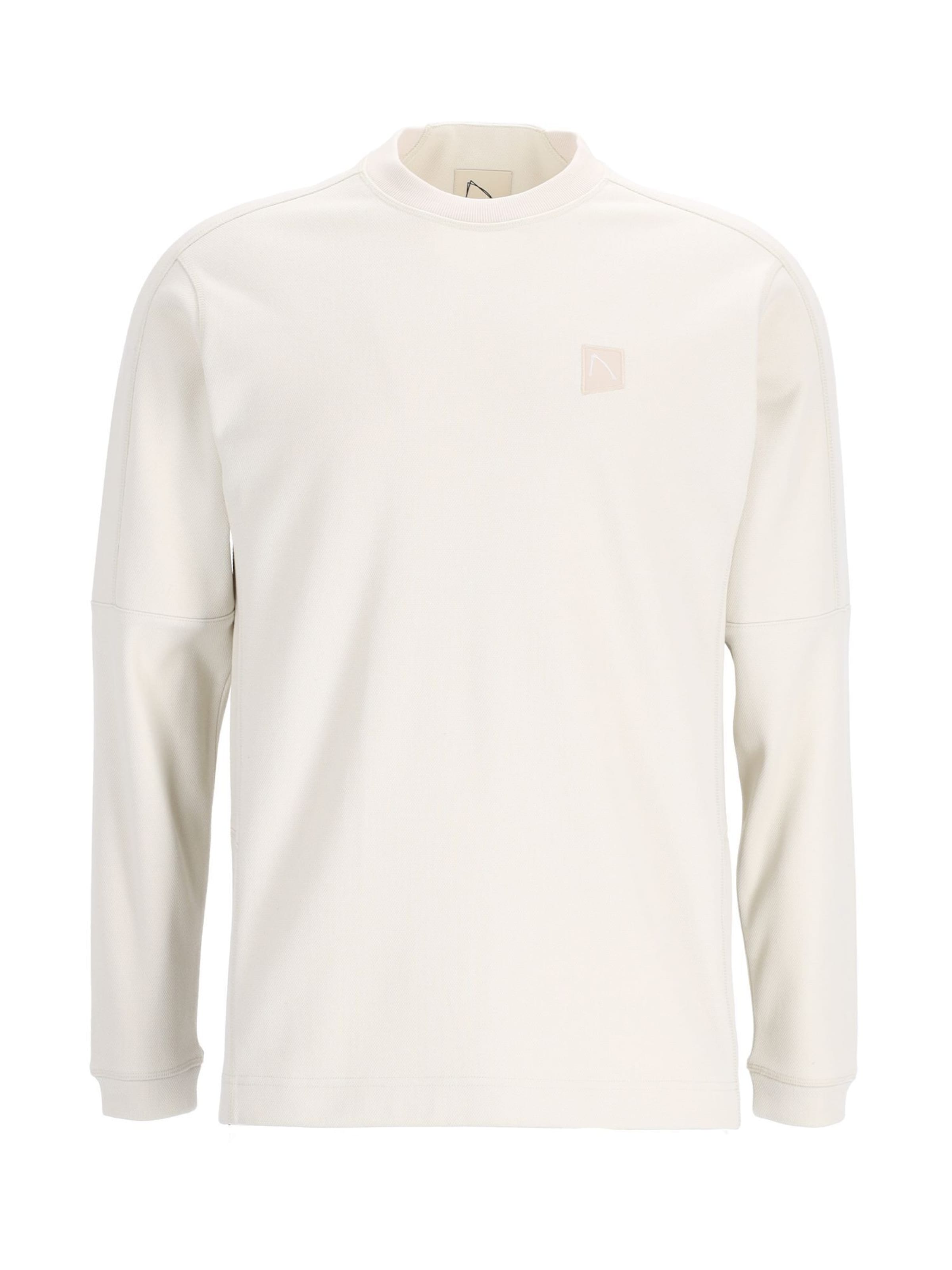 Sweat-shirt 'Dax' CHASIN' en blanc : devant