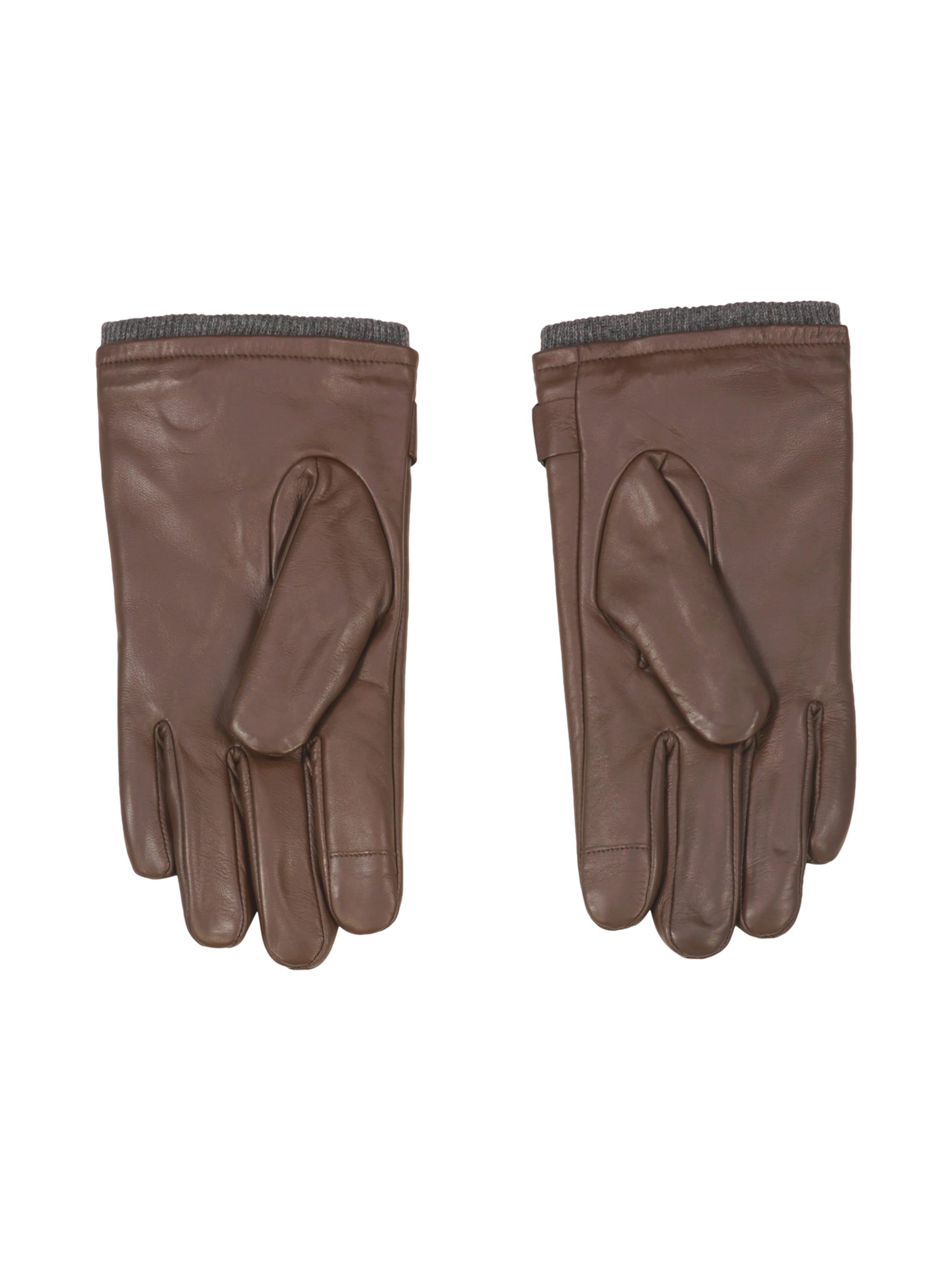 LERROS Full finger gloves in Brown